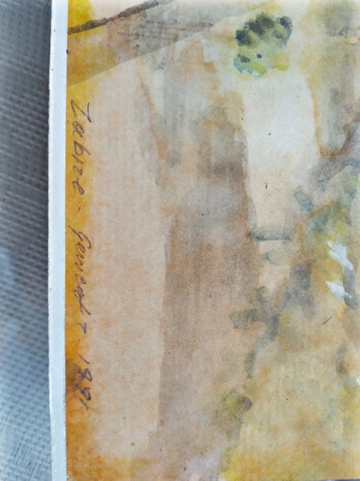 Obraz  1991 sygnatura