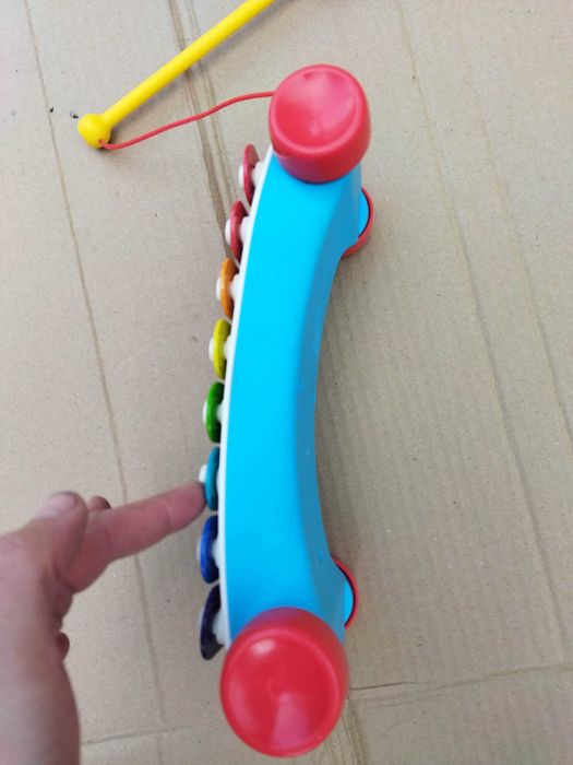 Каталка-игрушка классический ксилофон Fisher-Price Xylophone іграшка