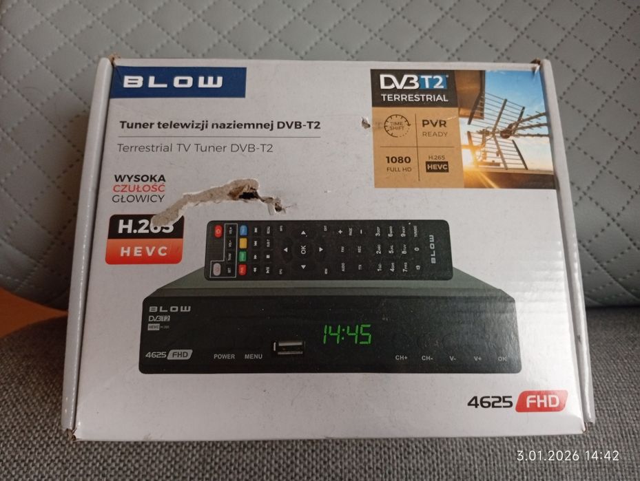 Dekoder DVB-T2 Blow