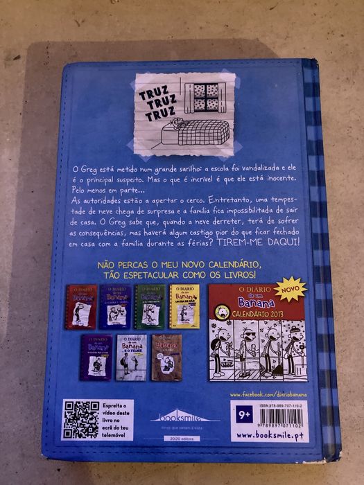 Livro diário de um banana em bom estado