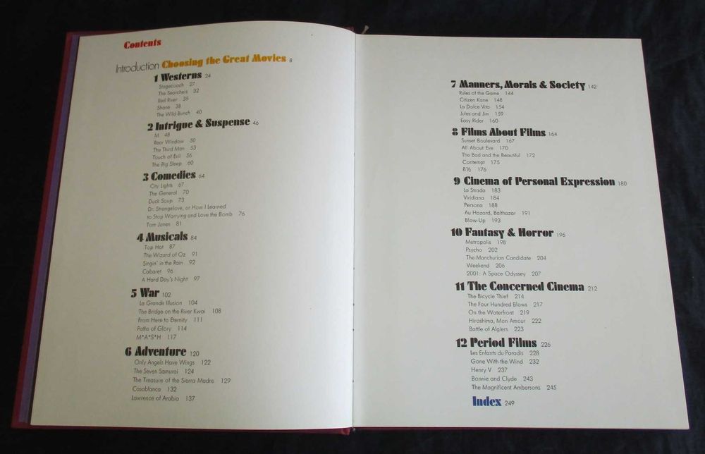 Livro The Great Movies William Bayer