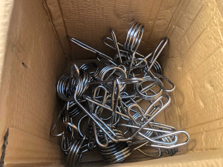 Zaciski na gryf Olimpijski 50mm sprężynowe kpl./ 2szt.