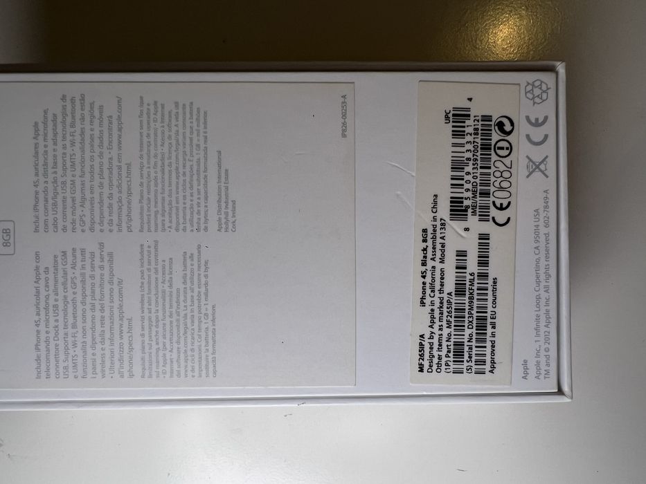 Iphone 4S a funcionar