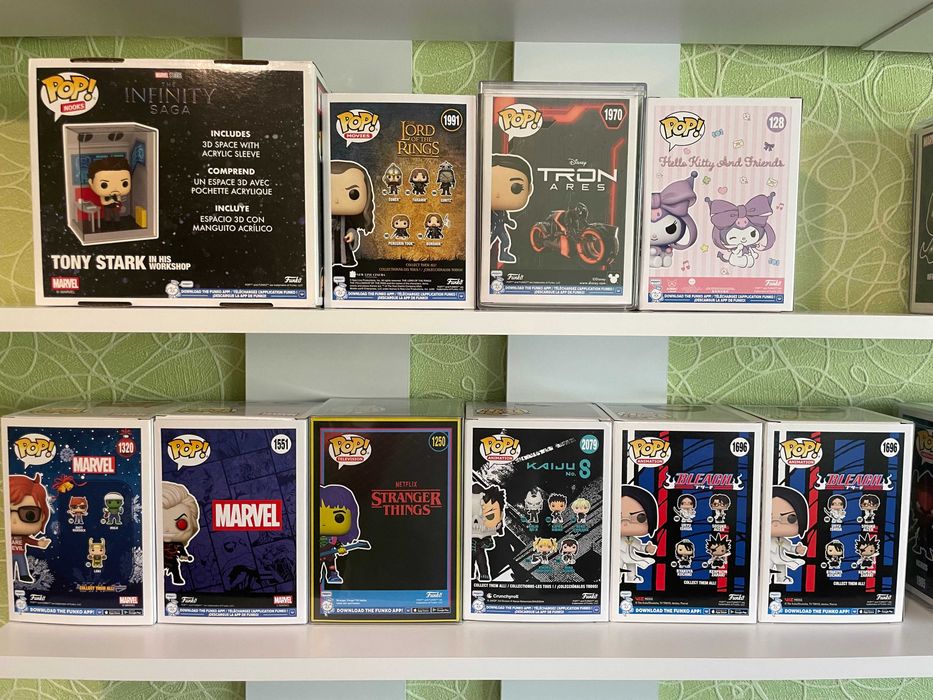 Funko Pop Denethor Eddie Kuromi Iron Man Uryu Ishida Kaiju No. 8 Eve Kim Knull Фанко поп
