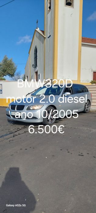 BMW320D E91 163cv ano2005 insp10/2026 Aceito retomas e trocas
