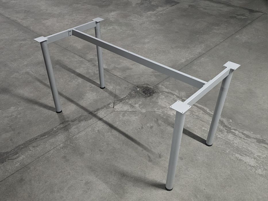 Duże biurko 70x140 blat 3cm metalowa konstrukcja
