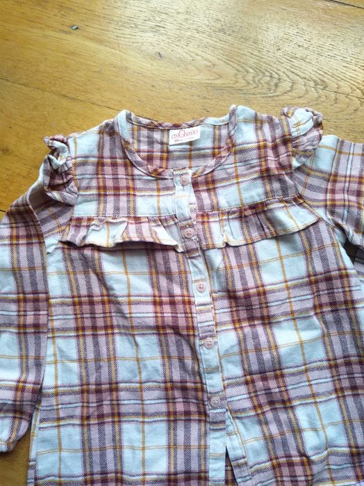 Koszule w kratkę 98, 110 116