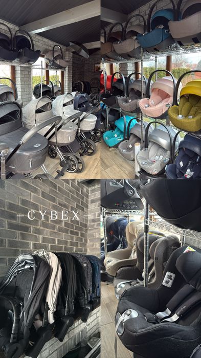 Cybex з Німеччини великий асортимент, автокрісла, коляски,візочки бази
