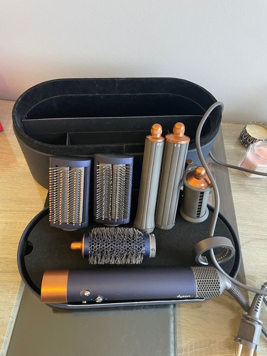 Błękit pruski/Miedź Multistyler dyson airwrap complete long