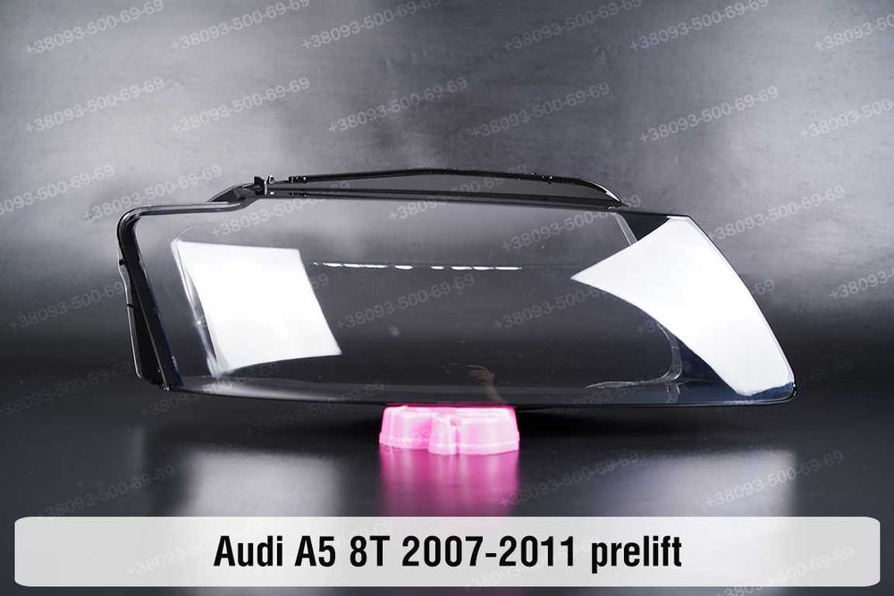 Корпус стекло световод фары Audi A5 фара  8T 2007-2023 Ауди ушки