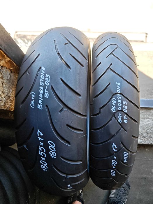 Мотошини комплект 120/70 + 180/ 55 R17