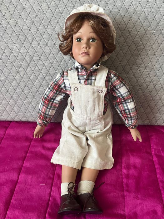 Lalka porcelanowa chłopiec 30 zł