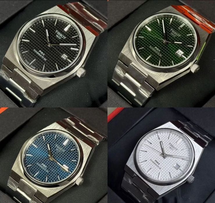 Наручний годинник Tissot PRX Powermatic 80 мужские часы тиссо