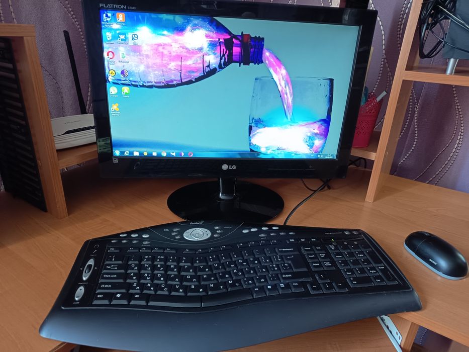 На запчастини, комп'ютер,системний блок , клавіатура