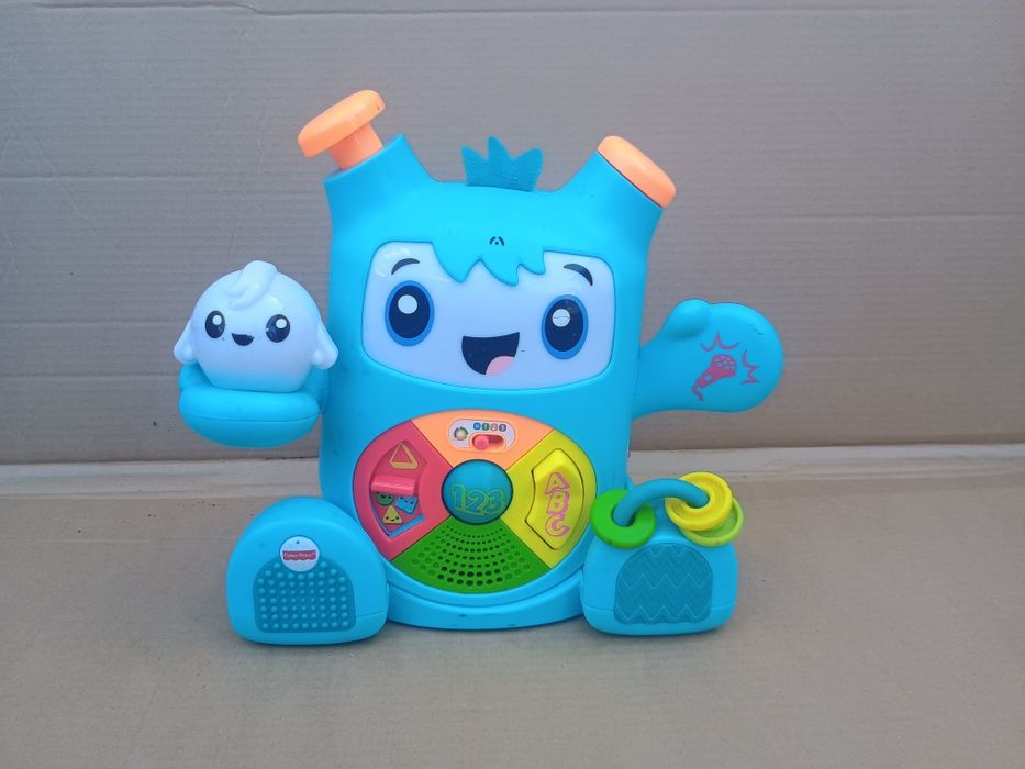 Zabawka Interaktywny Przyjaciel ROCKIT Fisher-Price FXD08 stan bardzo dobry polska wersja językowa