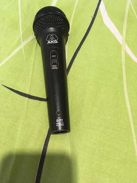 Микрофон AKG-D-77 Австрия и  AKG-D-770-Австрия