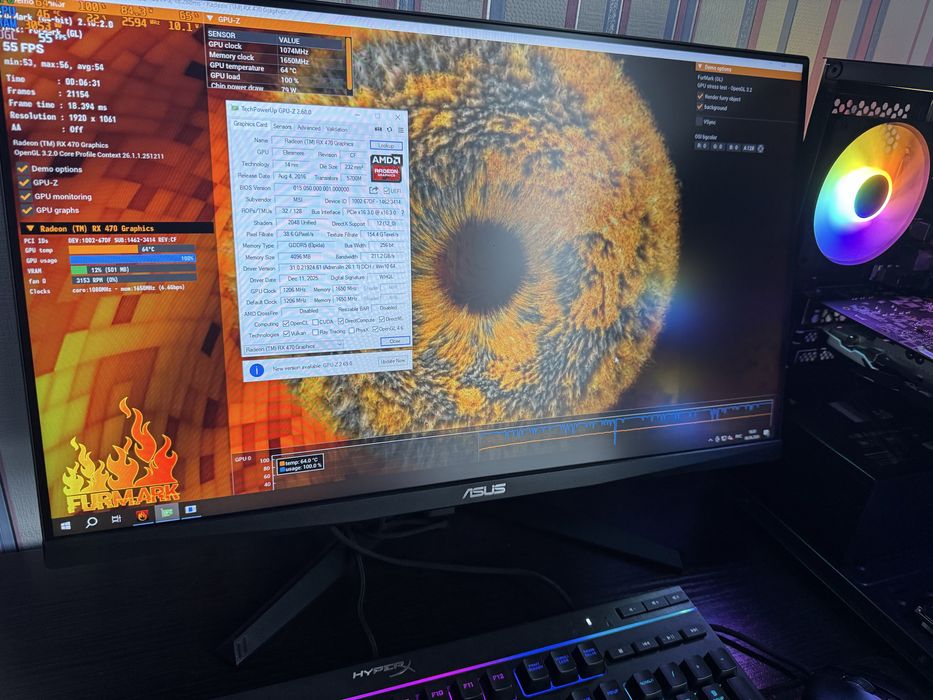 Ігровий Пк Компютер RX 470 / i5 / SSD