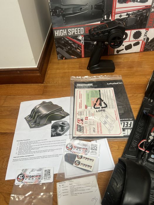 RC Arrma Infraction V2 1/7 8S – Preparado e Cheio de Upgrades