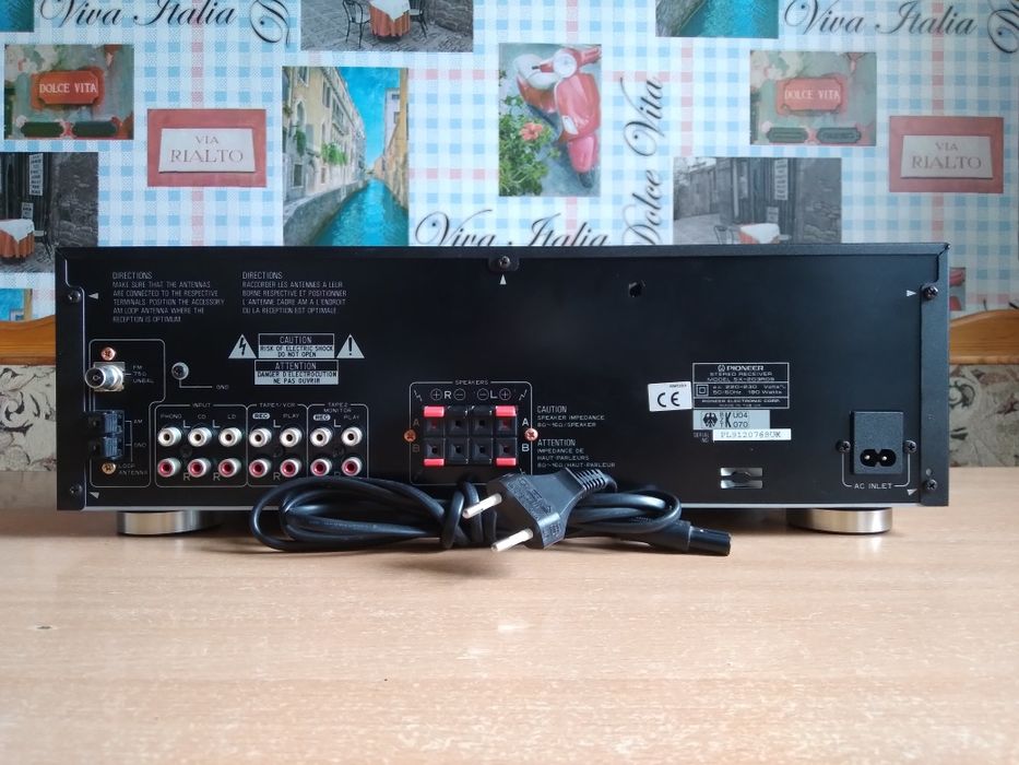 Стильный и компактный Pioneer SX-203RDS,2×50Вт,АССОРТИМЕНТ,гарантия!