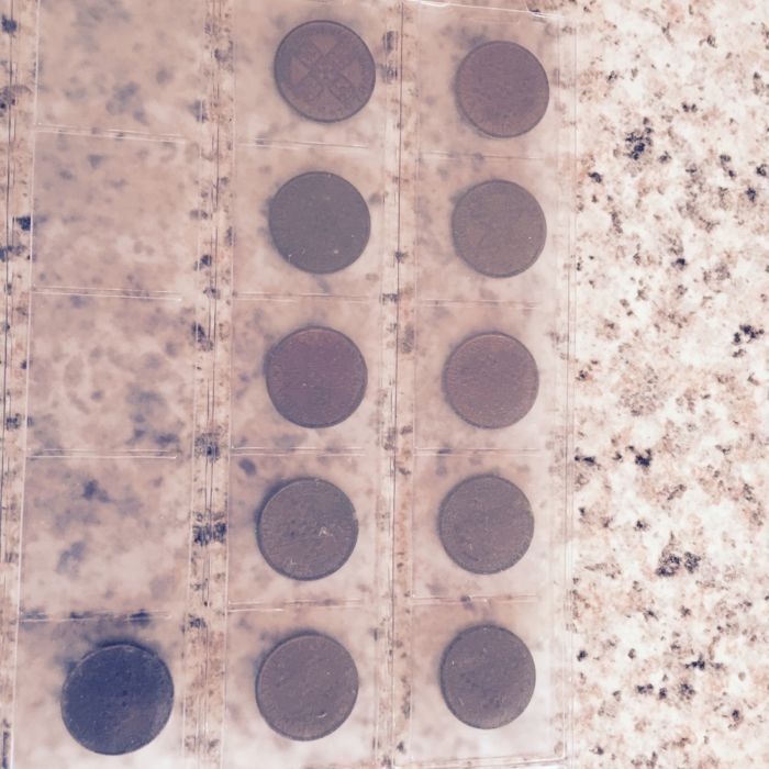 vendo coleções de moedas