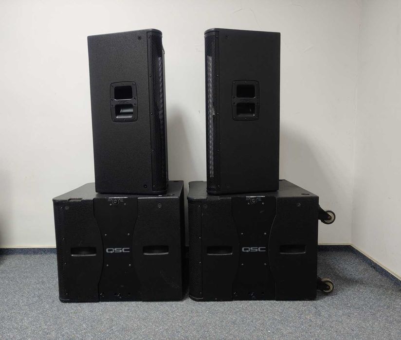 QSC | KLA181 + KW152 | Aktywny | Pokrowce | Nowy: 42 tys |