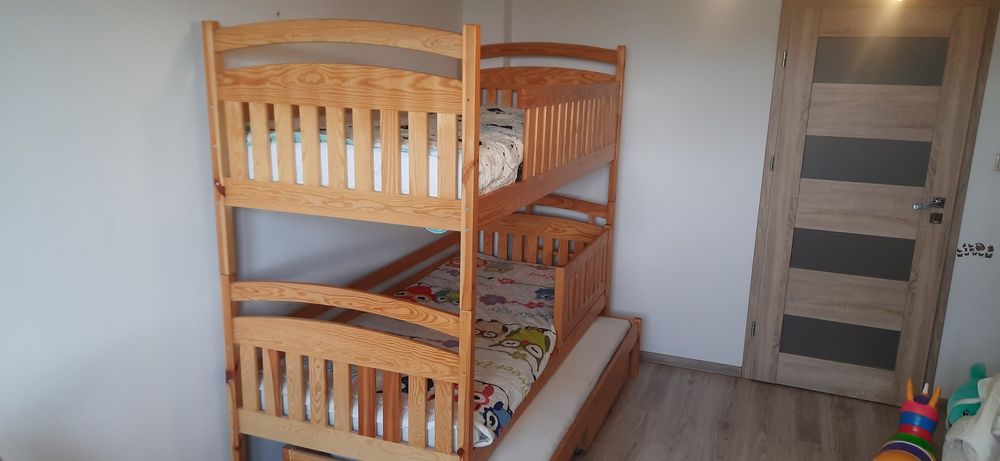 Łóżko piętrowe 3miejsca do spania