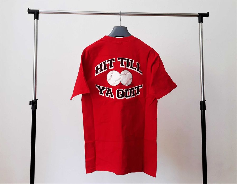 T-shirt Koszulka Czerwona Sportowa Baseball