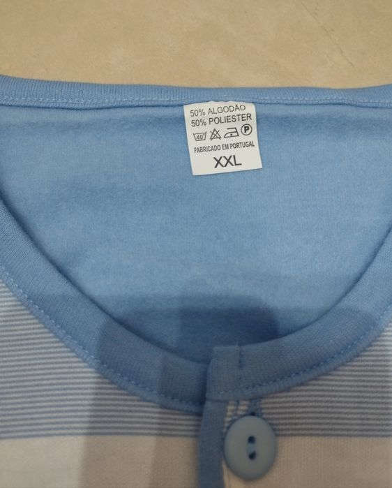 Pijama Homem Azul Novo