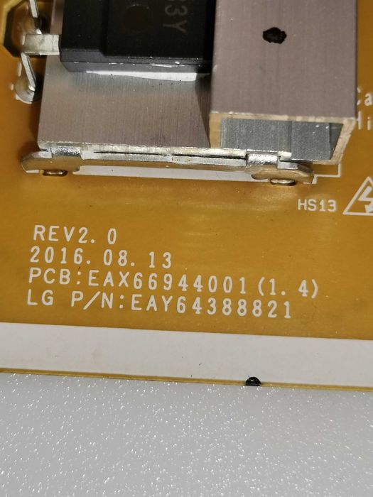 Fonte de alimentação LG LGP55LIU-16CH2   EAX 6 6 9 4 4 0 0 1
