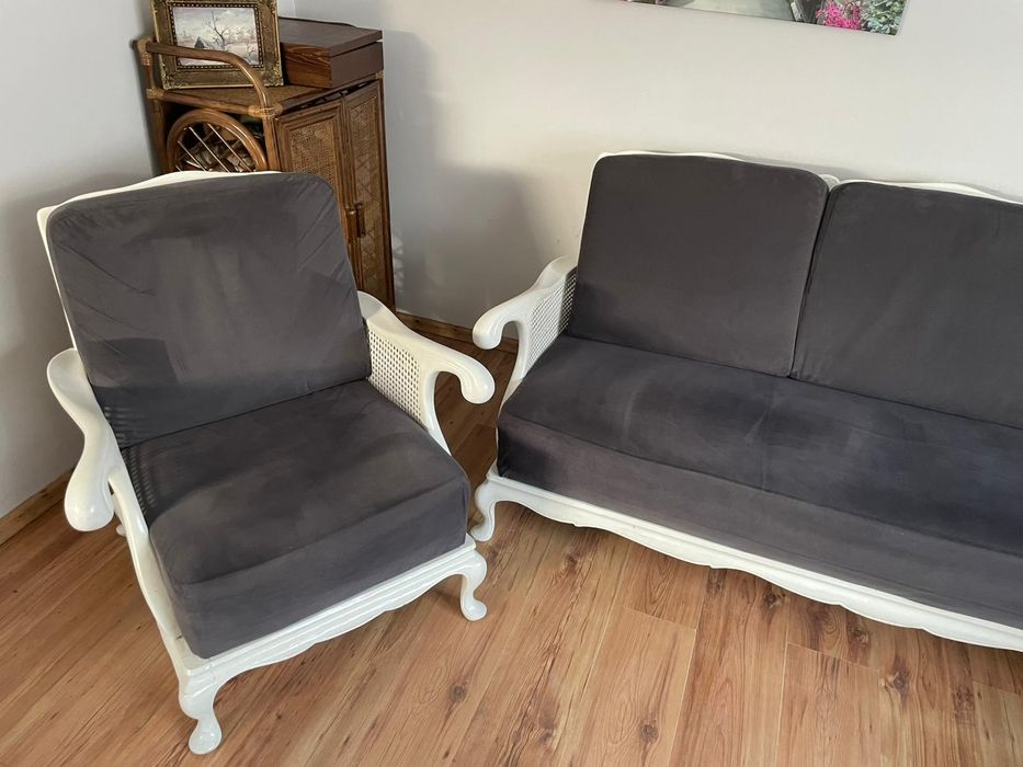 Sofa i 2 fotele komplet