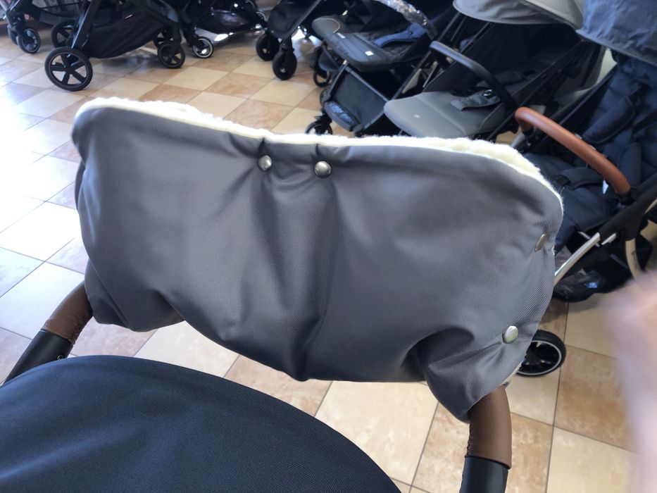 Nowe zimowe mufki do wozka