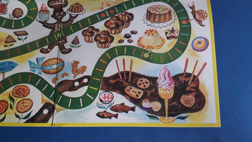 Tabuleiro de Jogo No Reino da Lambarice, anos 70