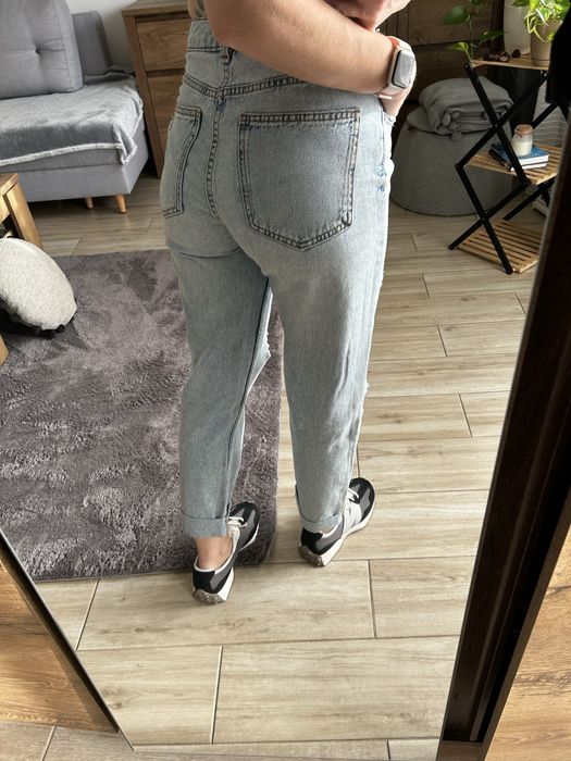 Spodnie dzinsy Mom house 34