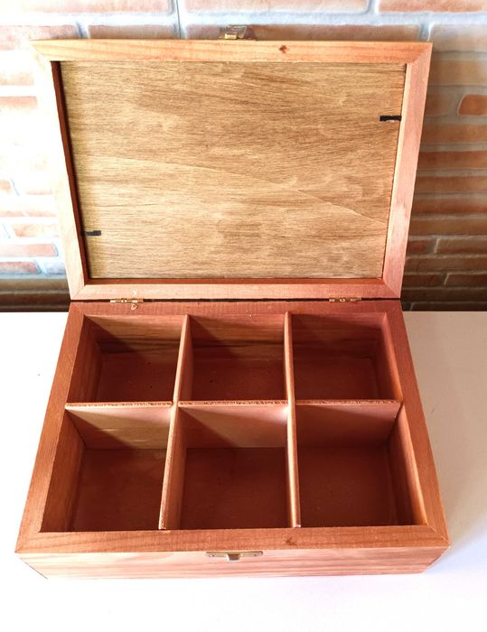 Caixa de Chá Madeira