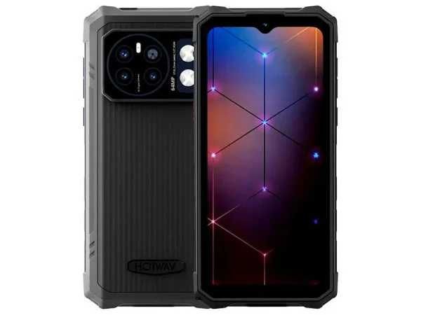 Смартфон Hotwav Cyber 13 Black 8/128Gb NFC 10800mAh Защищенный +стекло