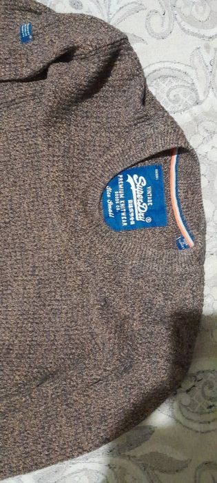 SuperDry  чоловіча кофта L,M розмір, бавовна