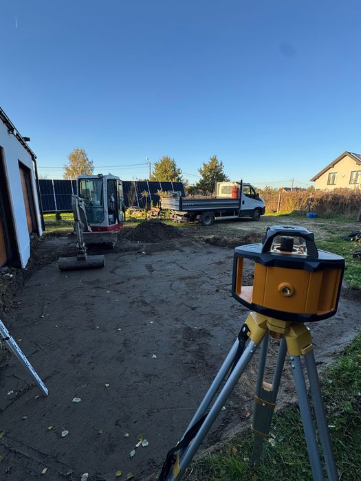 Usługi minikoparką