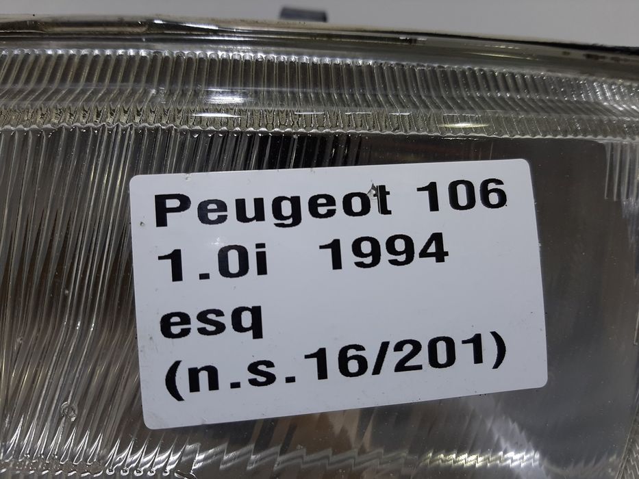 Ótica / farol esquerda PEUGEOT 106 I (1A, 1C)