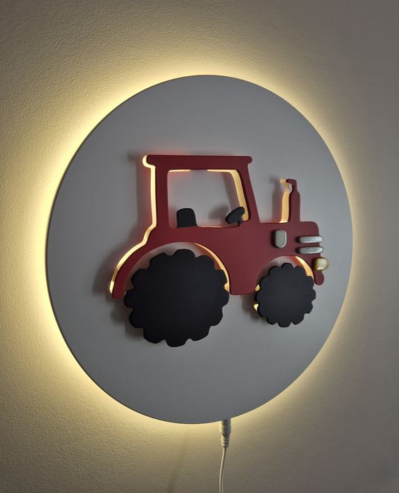 Lampka LED traktor