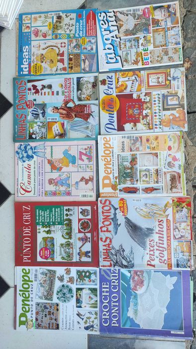 50 Revistas de Ponto Cruz
