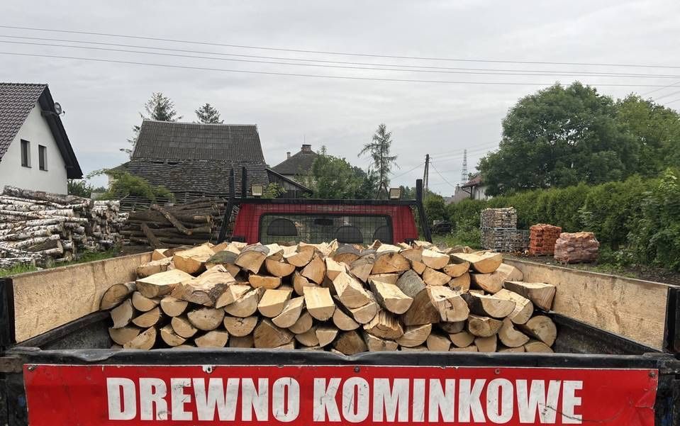 Drewno opałowe kominkowe sosna brzoza dąb olcha