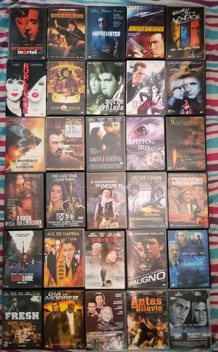 LOTE 266 DVD's Originais (LOTE 55)