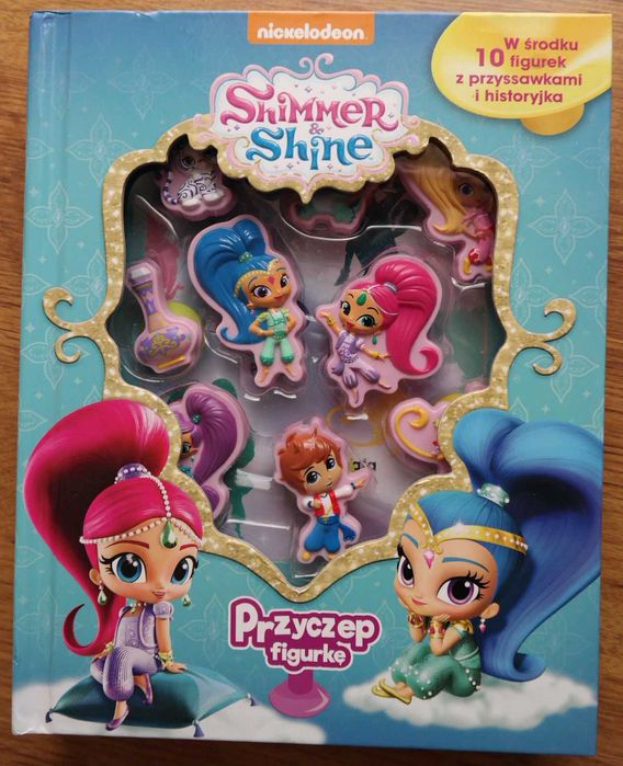 Książka z figurkami shimmer shine