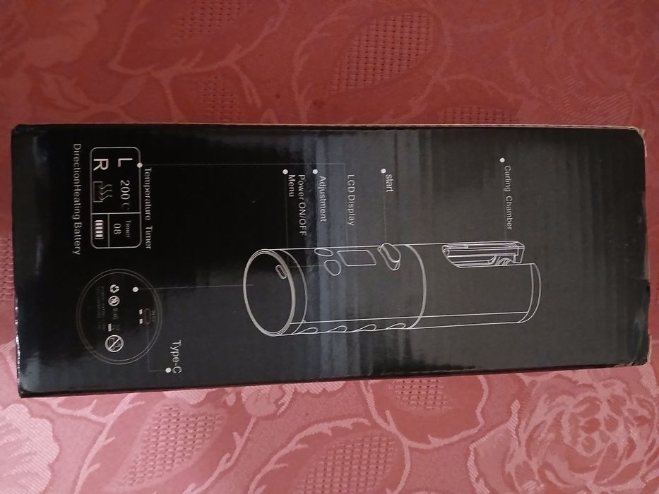 Фен -щетка стайлер. Беспроводная плойка для волос