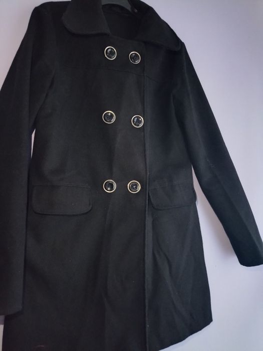 Płaszcz jesienny S czarny