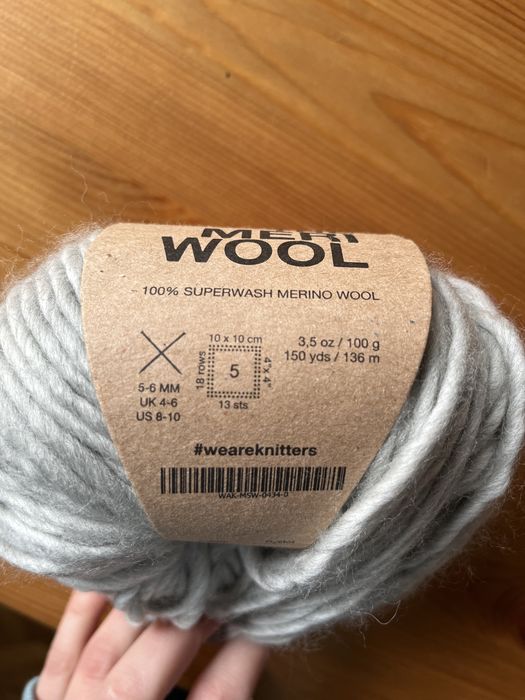 Włóczka THE MERI WOOL We are knitters