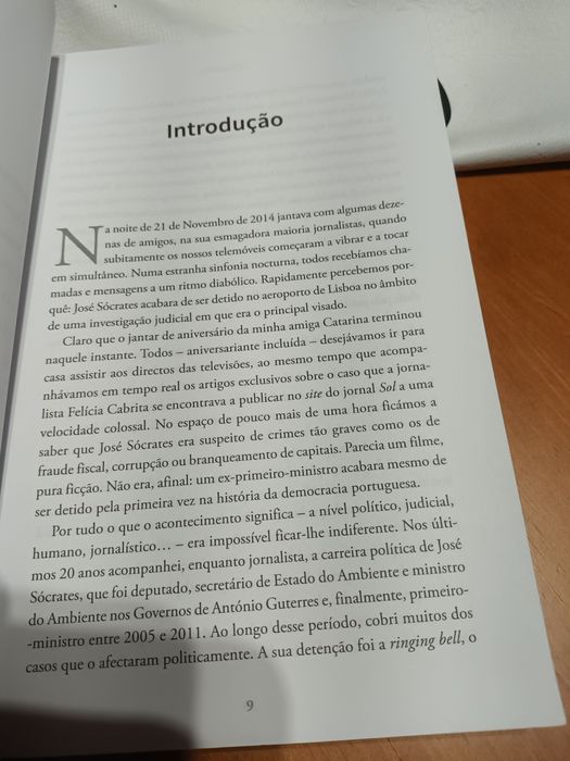 Livro "Cercado" José Sócrates