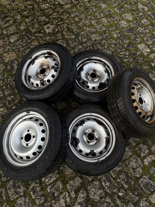 Jantes 14" com pneus 175/65R14