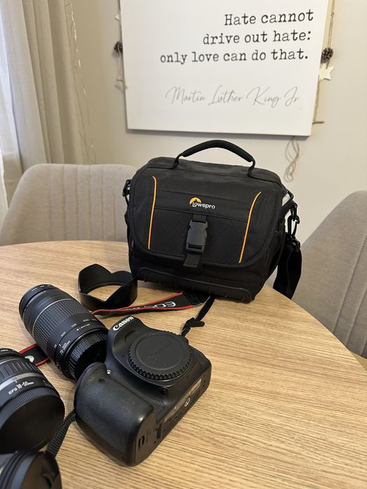 Canon EOS 80D DSLR + Obiektywy SIGMA 50mm f/1.4 i 30mm 1.4 +2obiektywy