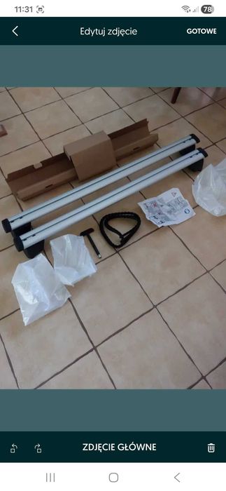 BELKI / relingi dachowe AUDI Q5 II FY   NOWE